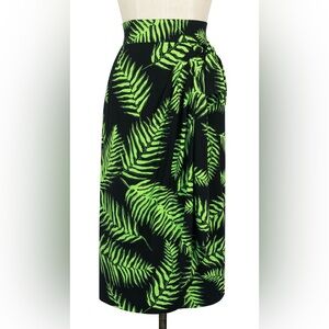 Trashy Diva Psychedelic Ferns Sarong Skirt.